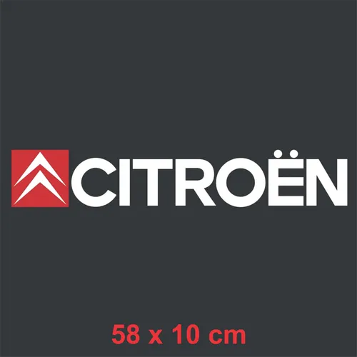 Calcos Vinilos Parabrisas Luneta Autos Citroen Sport Tuning