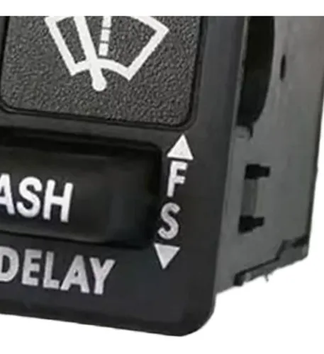 Interruptor De Limpiaparabrisas Negro Para Freightliner Colu