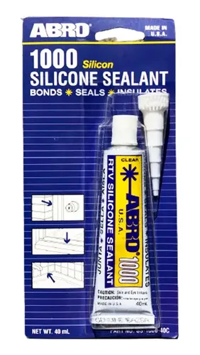 Silicona Sellador Uso Múltiples X 40ml Transparente Abro