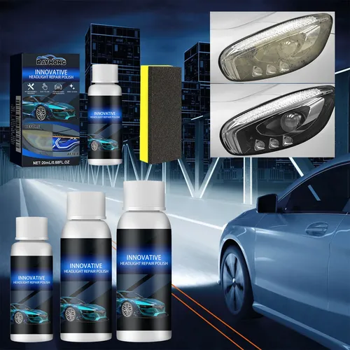Líquido De Reparación De Faros De Coche Rayhong (30 Ml Más E
