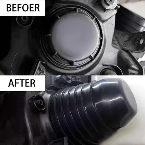 Cubierta Antipolvo Para Faros Led, De Silicona Automotriz, C