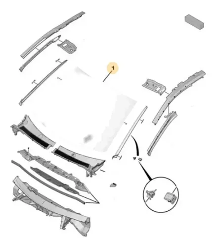 Parabrisas Peugeot 3008 1.6 Thp