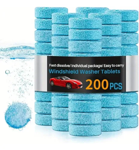 Tabletas Para Lavaparabrisas, 50/100/200 Unidades