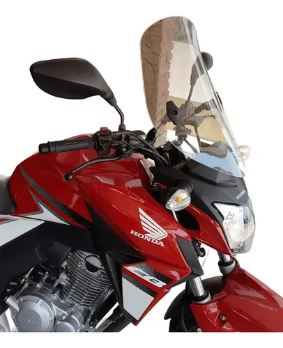 Parabrisas Honda Cb 250 Twister Nuevo Elevado Moto Bullforce