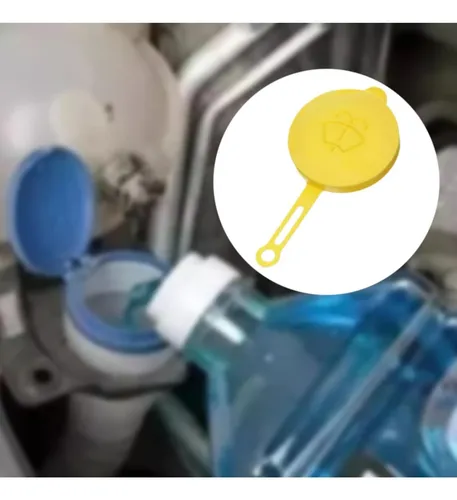 Tapa De Depósito Para Lavaparabrisas Profesional, De Plástico, Color Amarillo
