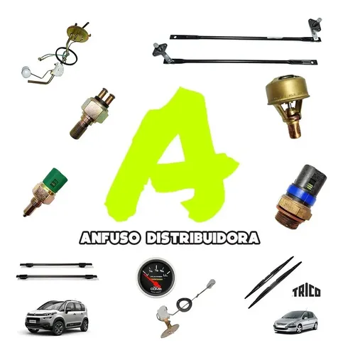 Juego Varillas Limpiaparabrisas Compatible Renault 18 Perno