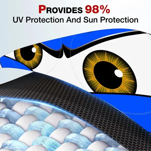 Protector De Parabrisas Retráctil, Cubierta Solar Plegable P