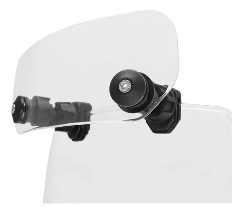 Parabrisas Moto Universal Con Extensión Deflectora