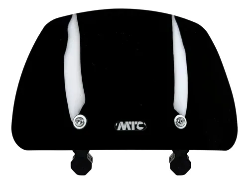 Deflector De Parabrisa Negro Con Soporte Edge Pro Mtc