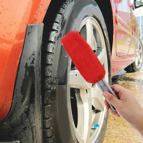 Cepillo Aplicador Tire Shine Con Mango, Cepillo Para Detalle