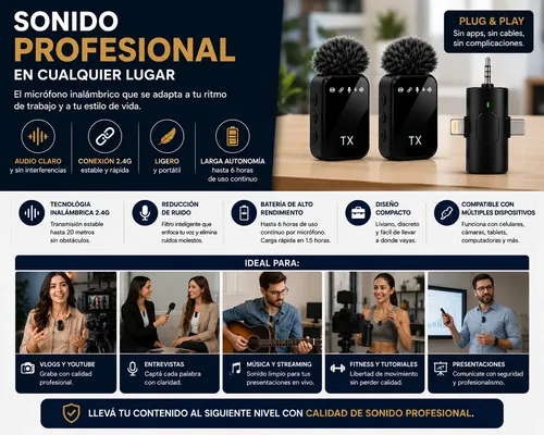 Micrófono F11 Profesional Para Grabación