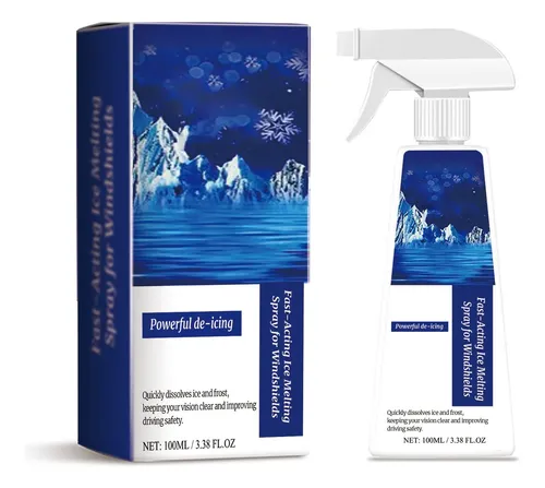 Spray De Descongelante Rápido Para Parabrisas 100ml