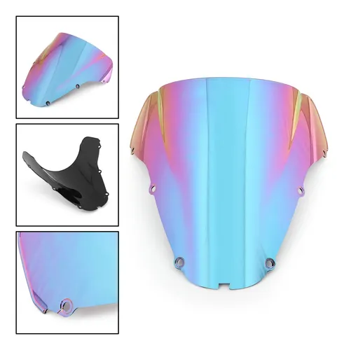 Bolha Doble De Parabrisas De Iridio Para Honda Cbr929rr 00-0
