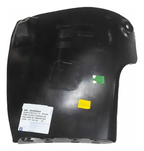 Forro De Paso De Rueda Trasero Derecho Gm 26260462
