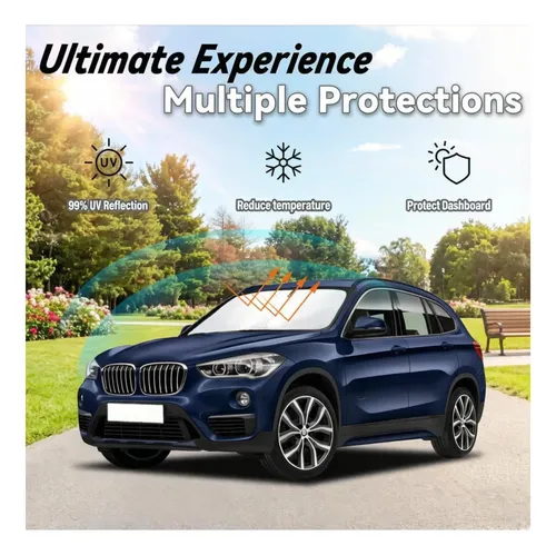 Paimoho Parasol Para Parabrisas Bmw X1 F Con Ajuste