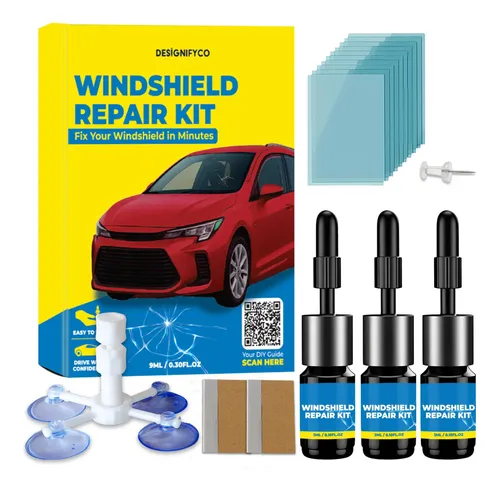 Kit De Reparación De Grietas En El Parabrisas De Auto Accessory Designifyco