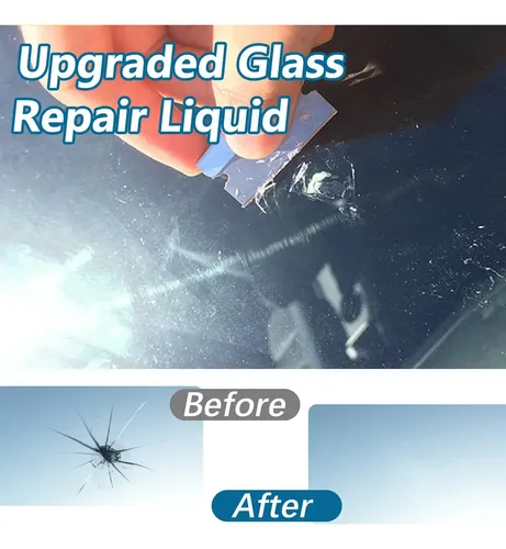 Kit Reparacion Grietas De Parabrisas 2 Botellas Nano Liquid