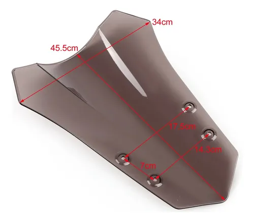 Parabrisas Yamaha Fj09 Mt-09 Tracer 2015-2016 Humo