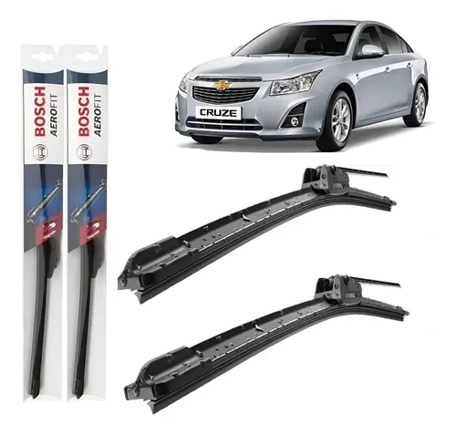 Kit Escobillas Aerofit Bosch Chevrolet Cruze 2011a2016 Nolin