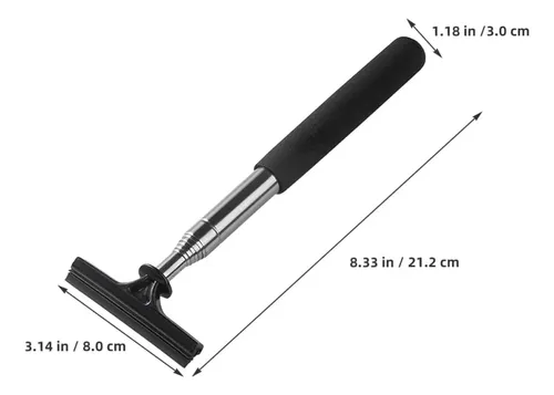 Juego De 2 Herramientas Limpiaparabrisas Negras Para Reparac