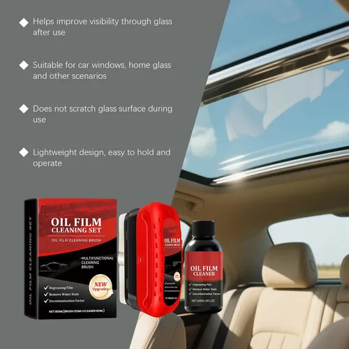 Kit Limpiador De Película Para Coche De 180 Ml Con ;