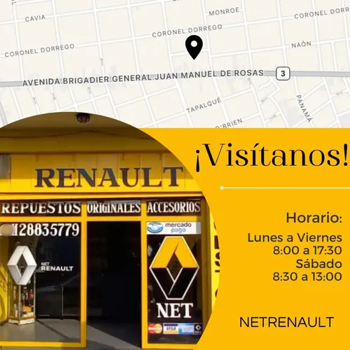 Juego Escobillas Delanteras Master 3 Original Renault