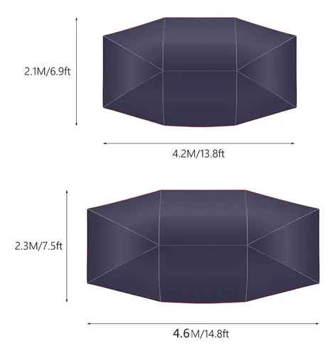 Cortina Aislante Heatshield Para Techo, 4,5 X 2,3 M, Color A