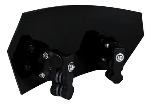 Deflector Parabrisa Negro Para Zanella Cruiser 200 Adv Mtc