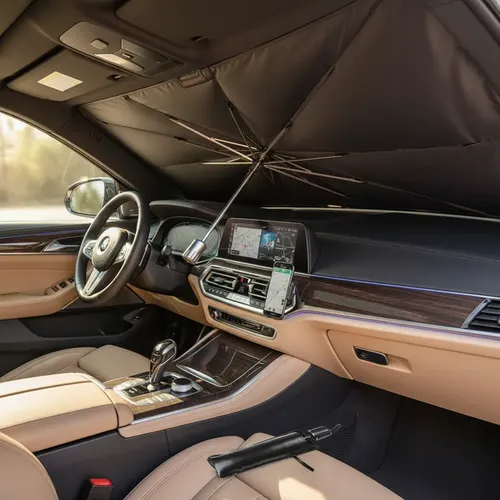 . Sombrilla Parasol Plegable Para Parabrisas De Auto *–.
