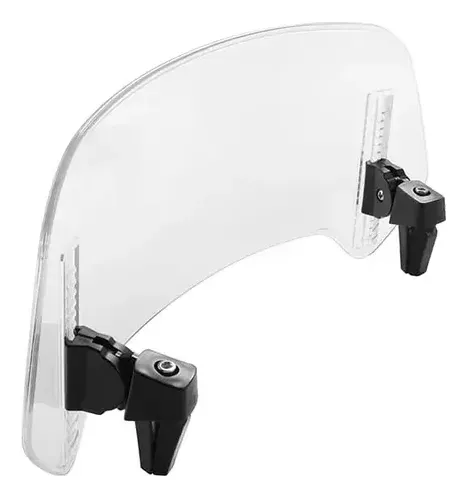 Extensor Parabrisas Ajustable Para Moto Color Transparente F
