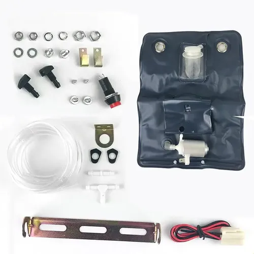 Kit Universal De Bolsas Para Lavaparabrisas Y Botellas Con B