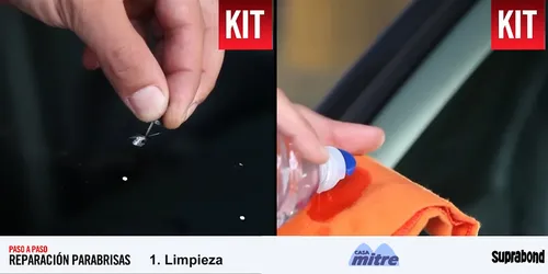 Kit Set Suprabond Repara Parabrisas Vidrio Cristal