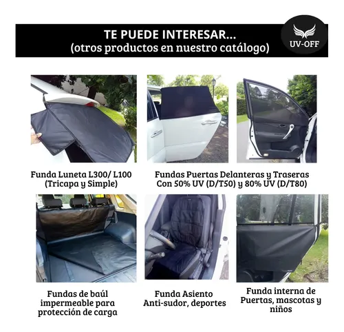 Funda Cubre Parabrisas Imantada Nieve Y Granizo Uvoff P300l