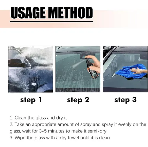 Car Windshield Spray Water Repellent Antifogging Agent,