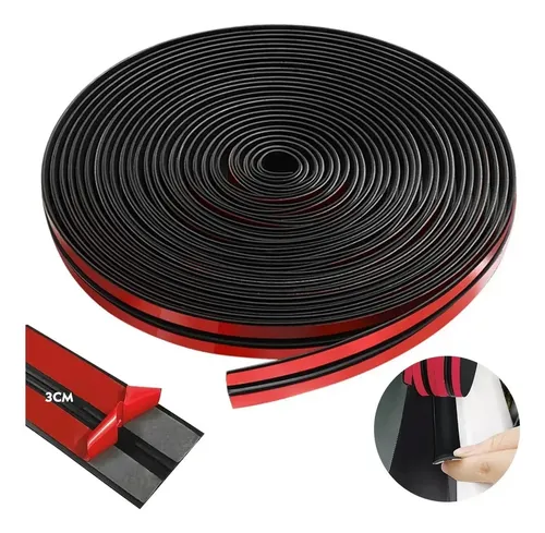 1m×3cm Tira Goma Sellado Parabrisas Coche Auto Sello /s