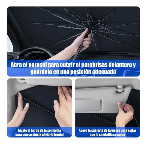 Parasol Para Parabrisas De Coche, Herramienta Frontal Ligera
