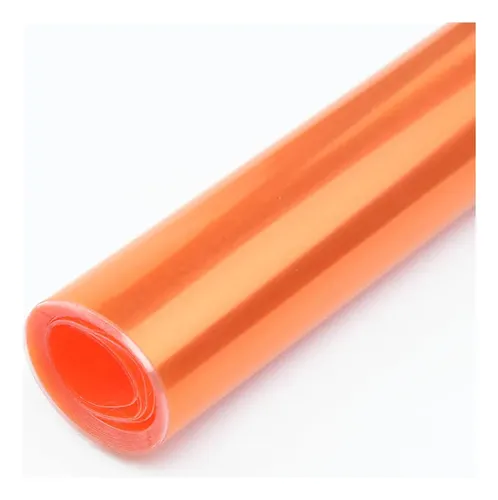 Lámina Naranja De Vinilo Para Faros Delanteros Traseros, Color Naranja