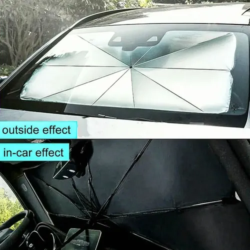 Protector De Parabrisas, Cubre Sol Para Coche, Parasoles Y Sombrilla Auto