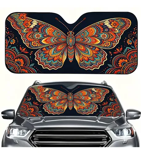 Parasol De Coche, Parasol Para Parabrisas Delantero, Diseño Estampado, Su