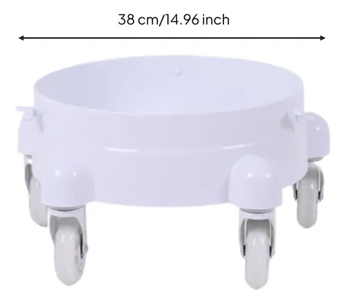 Base Cubo Con Ruedas Giratorio Soporte Para Garaje