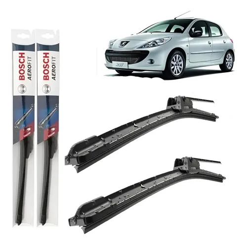 Escobillas Limpiaparabrisa Aerofit Bosch Peuge 206 207 Nolin