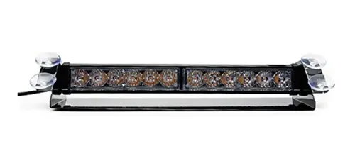 Baliza Rojo De Led 1102a Para Parabrisa 12w Metalica Ranger