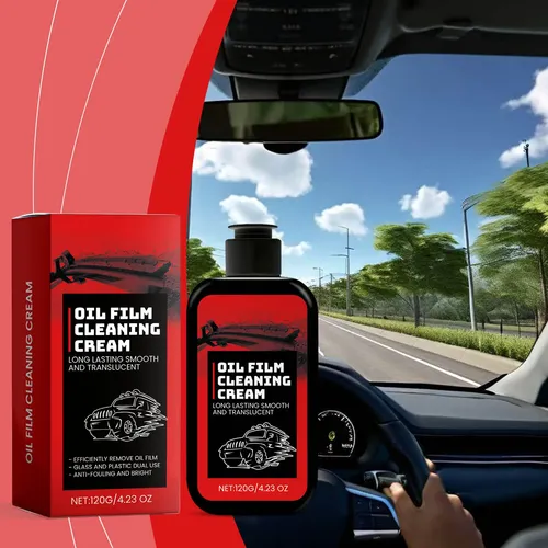 La Crema Limpiadora De Películas Para Ventanas Automotrices