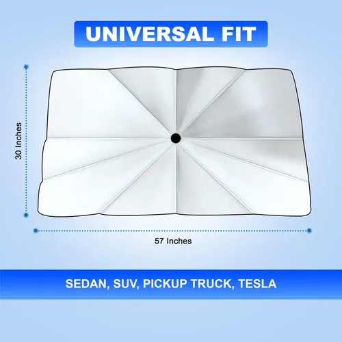 Parasol Plegable Para Parabrisas Universal Suv Y Camión