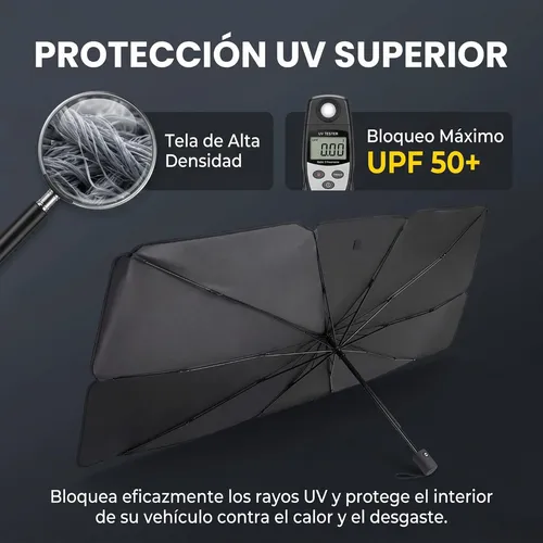 Parasol Parabrisas Paraguas Uv Protectora Solar Sombrilla