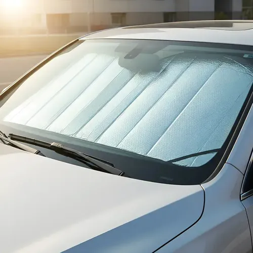 Parasol Frontal De Aluminio Plegable Para Parabrisas A-vip