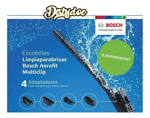 Kit Escobillas Limpiaparabrisa Bosch Aerofit Toyota Yaris