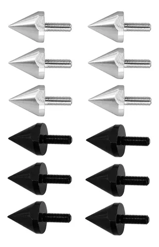 12 Tornillos De Aluminio Para Parabrisas De Motocicleta De 5
