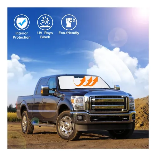 Parasol Para Parabrisas, Ajuste Para Ford F250, Resistente