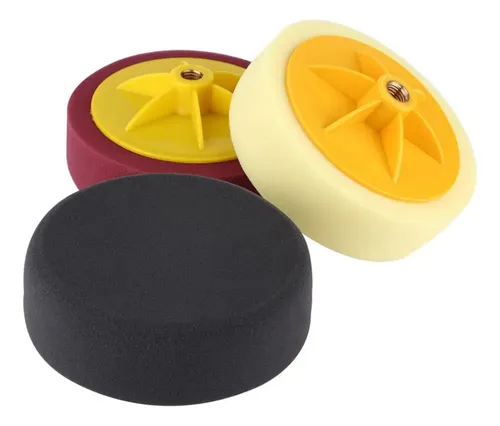 Esponja Para Pulir Autos, 15 Cm, 6 Pulgadas, 6 Unidades